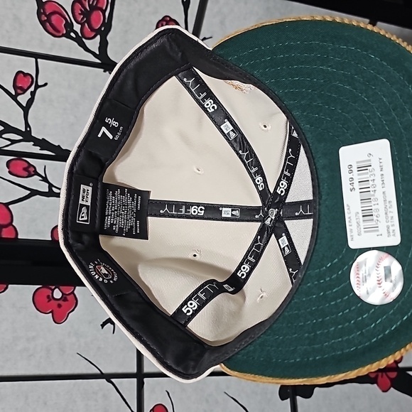 New York Yankees Promodel Hat 7 5/8 Cap NWT - Picture 9 of 11